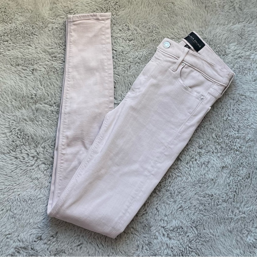 Black Orchid Gisele High Rise Jeans - Summer Rose size 25 pants light pink